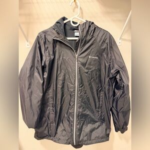 Columbia Black Hooded Jacket